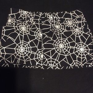 Switchblade Stiletto Spiderweb Mini Skirt